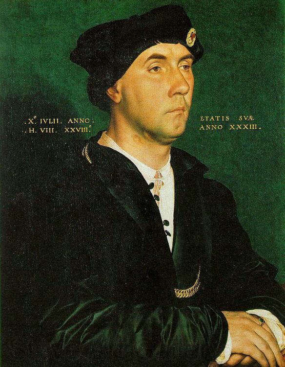 Hans Holbein Sir Richard Southwell Norge oil painting art